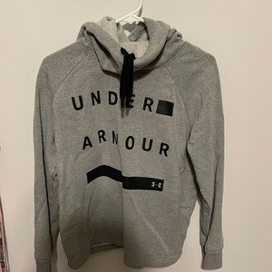 Grey under armor sweatshirt